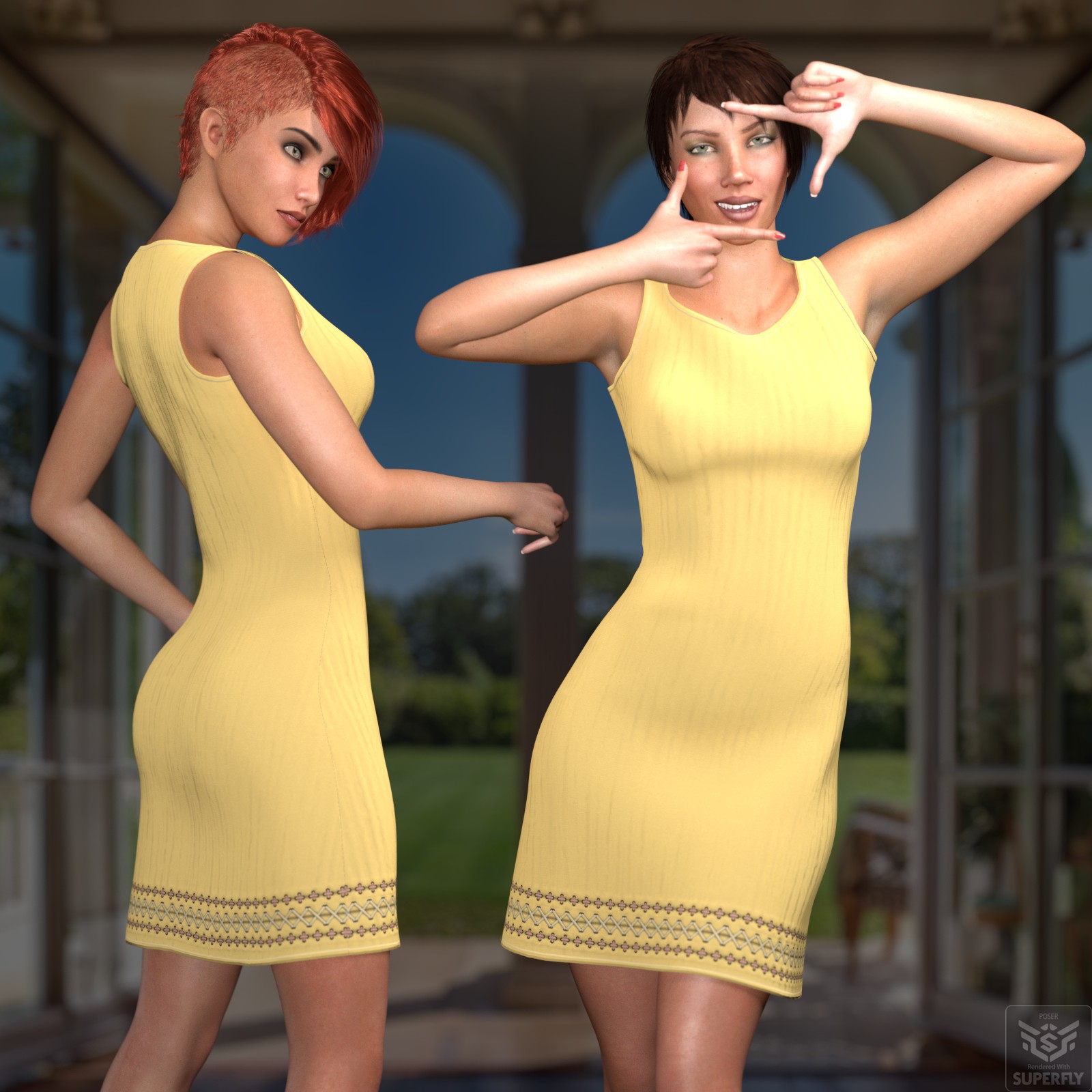 Gillen Dress for LaFemme and more by N/A