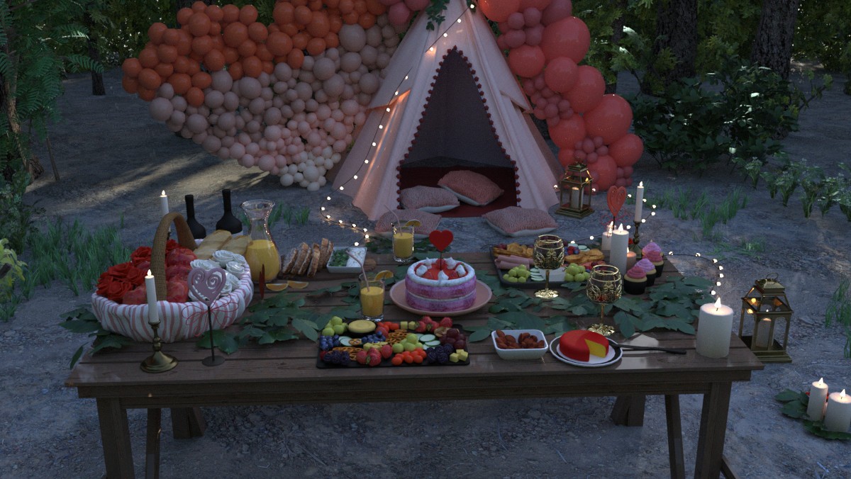 Valentines Picnic by N/A