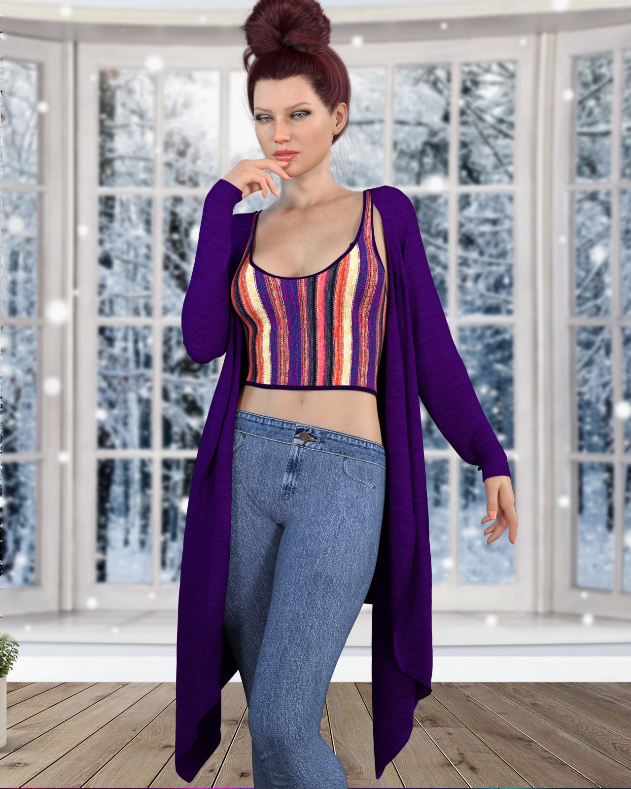 dforce - Light Cardigan - Genesis 8 by N/A