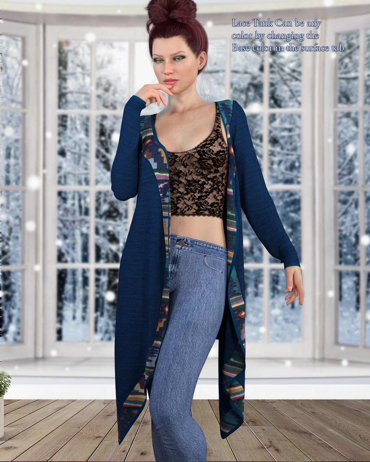 dforce - Light Cardigan - Genesis 8 by N/A