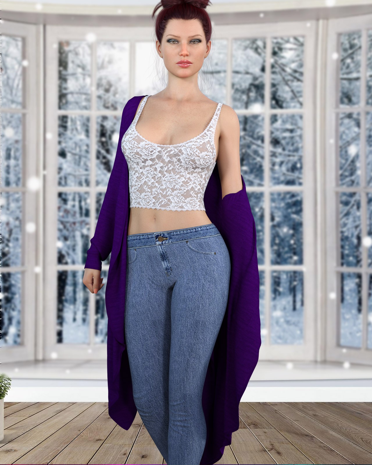 dforce - Light Cardigan - Genesis 8 by N/A