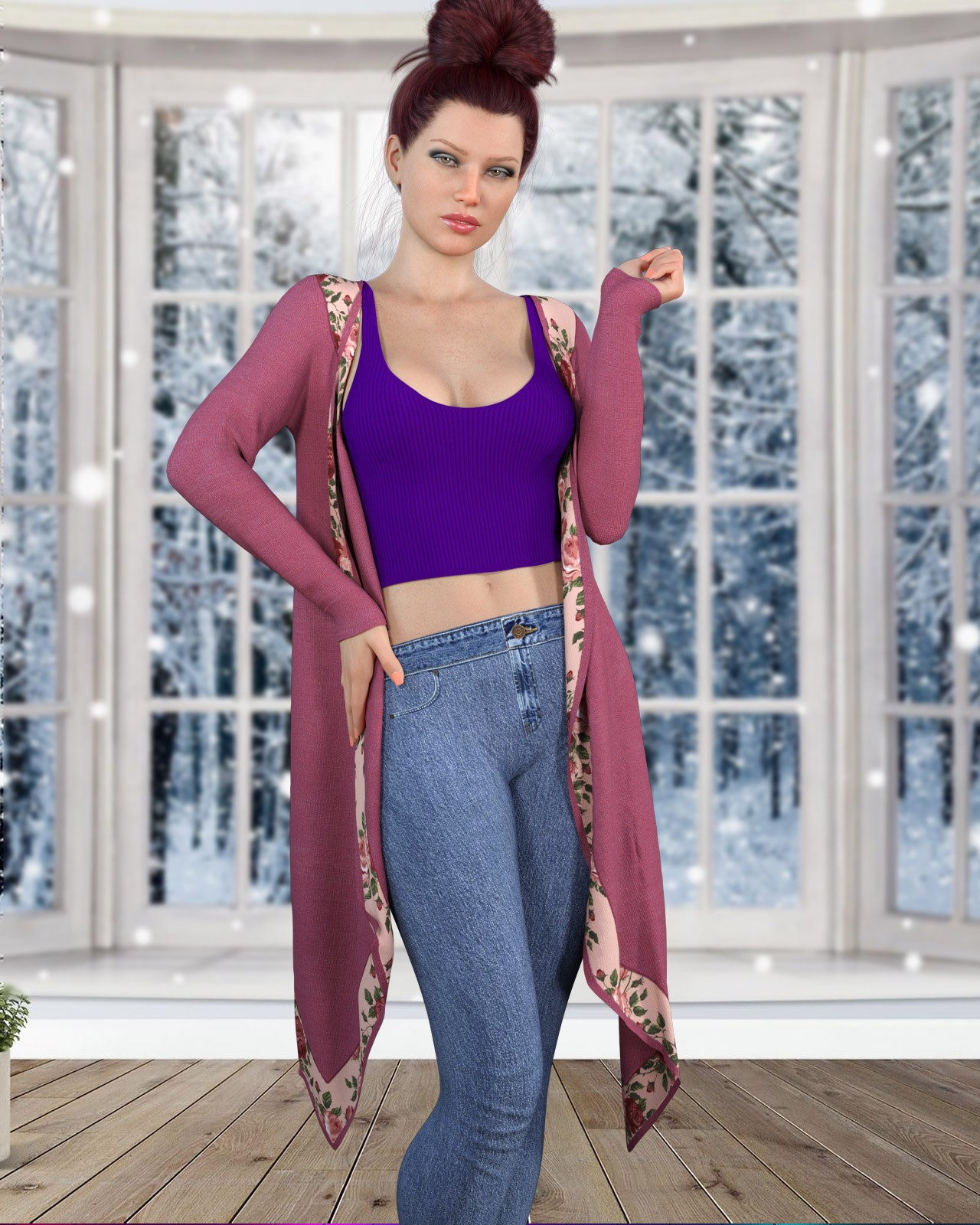 dforce - Light Cardigan - Genesis 8 by N/A