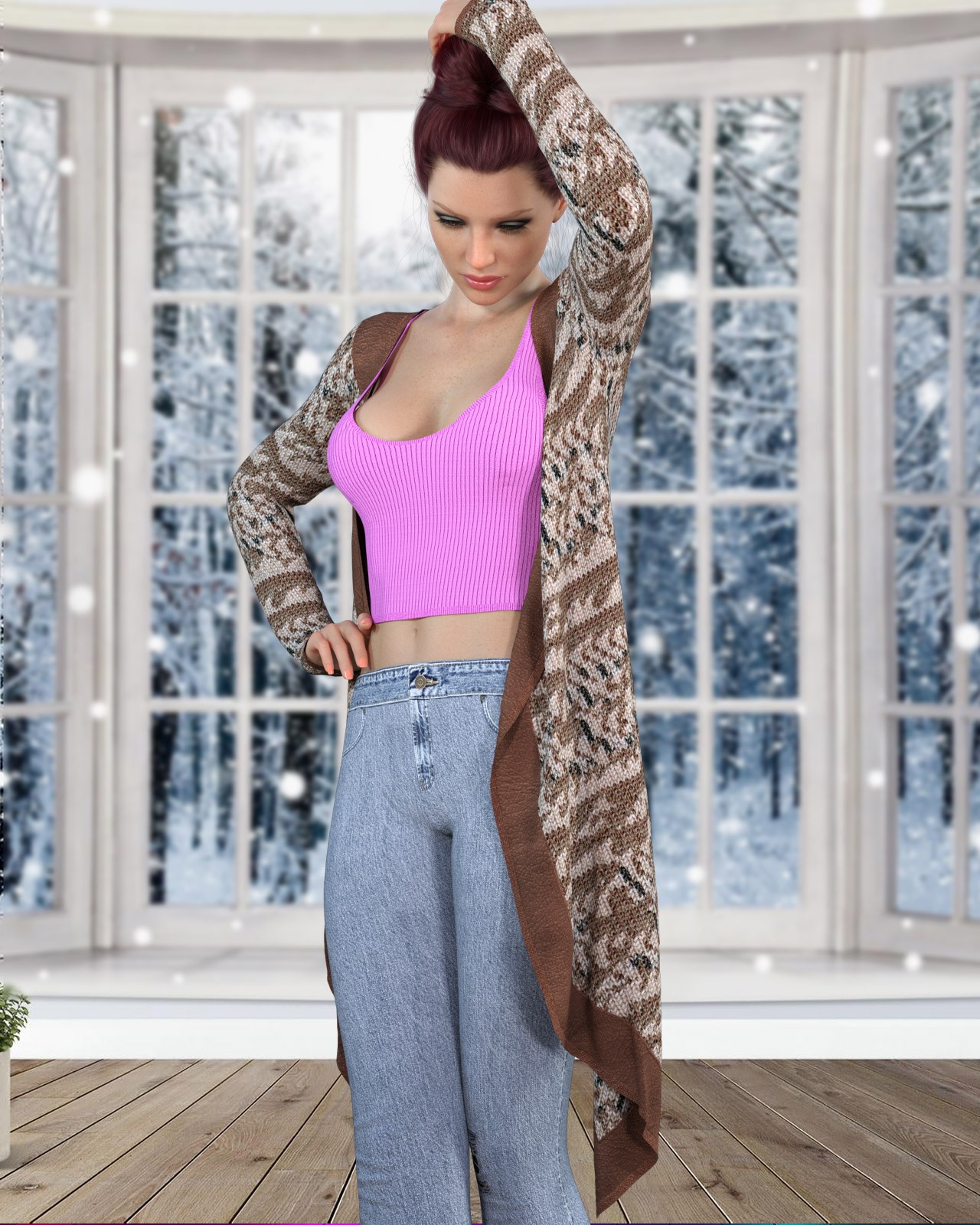 dforce - Light Cardigan - Genesis 8 by N/A