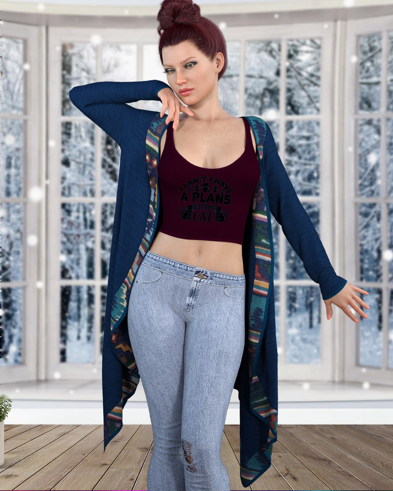dforce - Light Cardigan - Genesis 8 by N/A