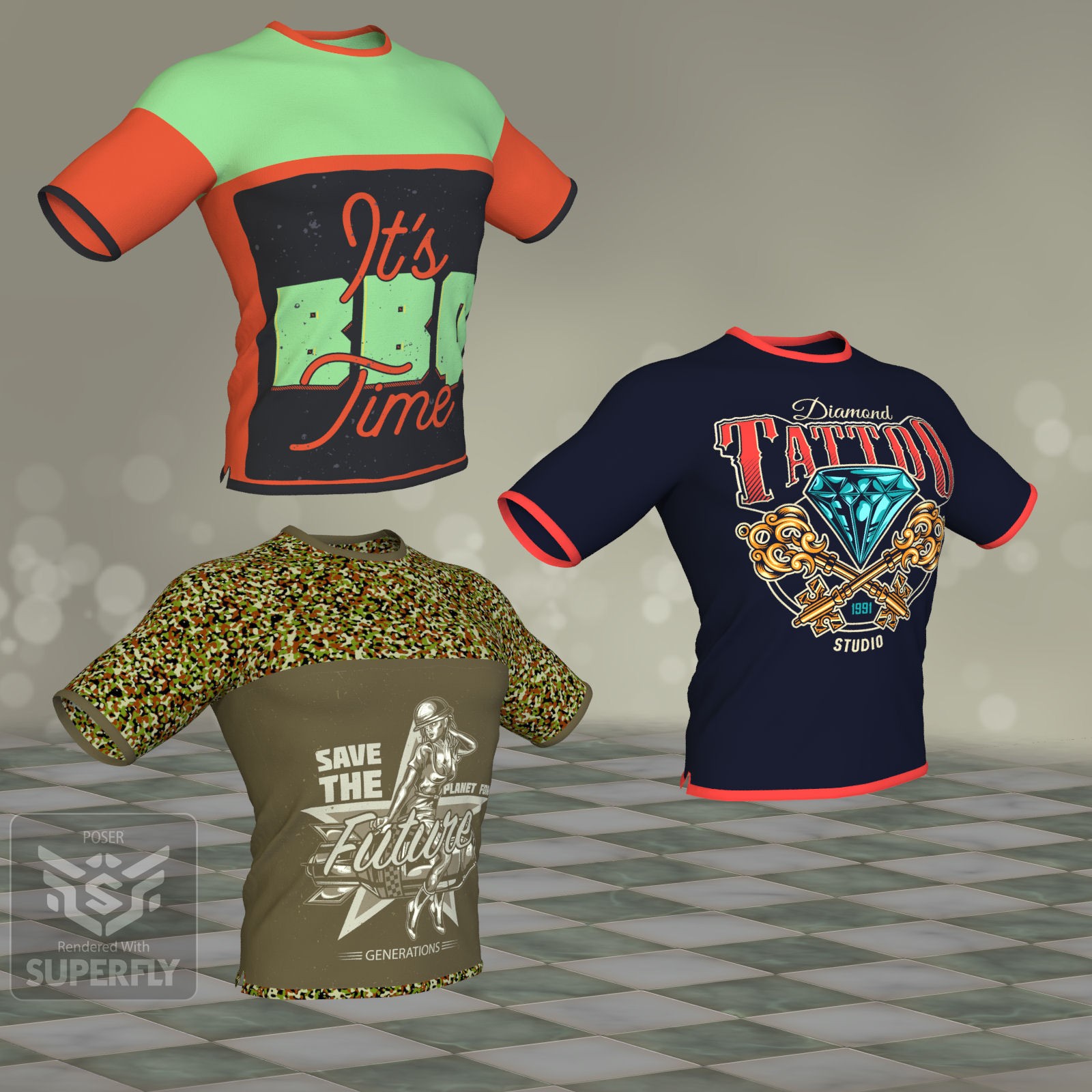 DA-Statement for La Marinière Dynamic T-Shirt by N/A