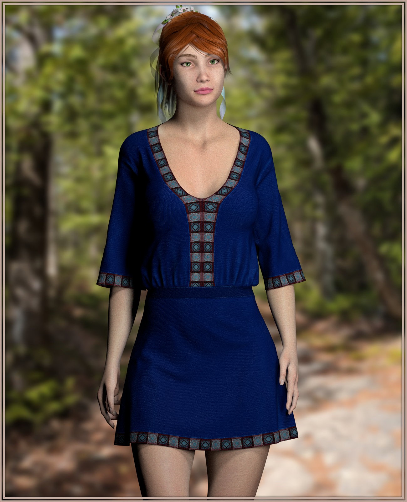 Dynamic Tunic Dress for La Femme 2 by N/A