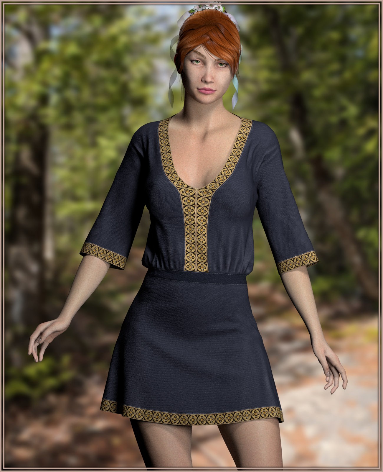Dynamic Tunic Dress for La Femme 2 by N/A