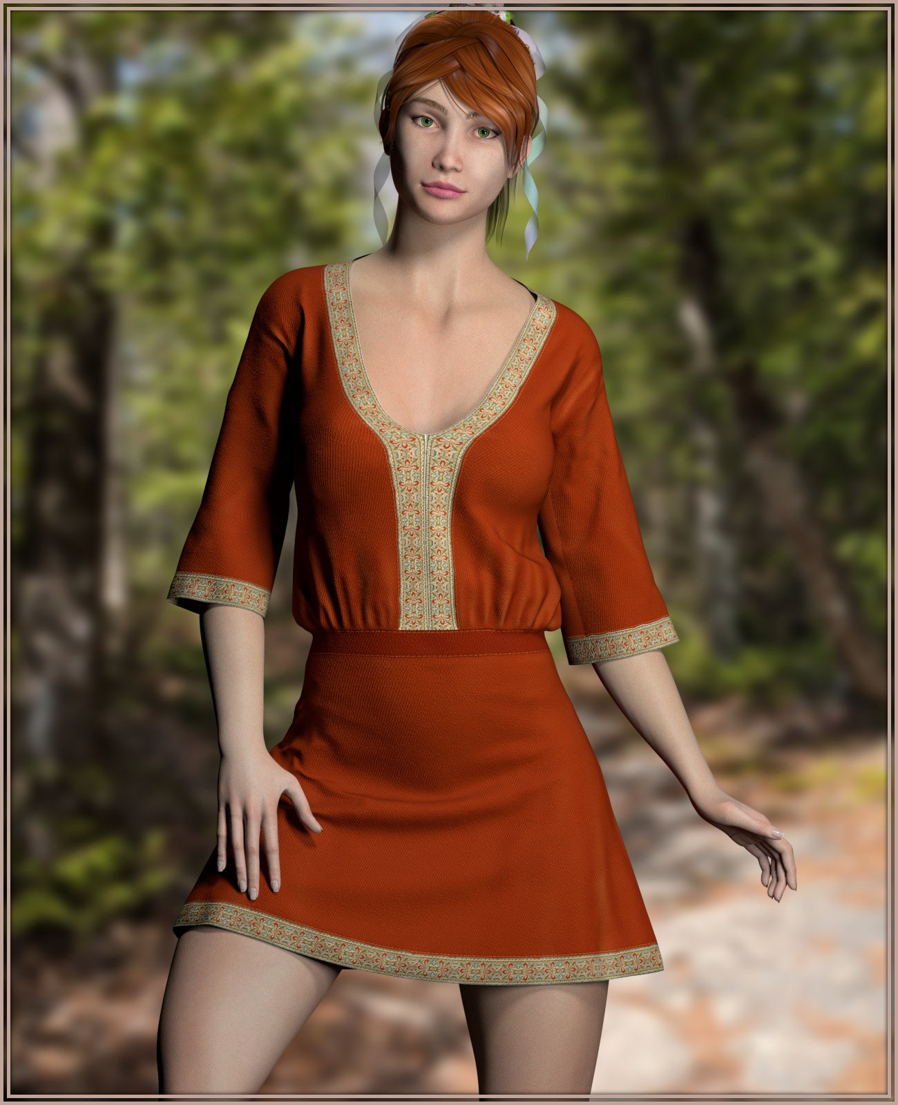Dynamic Tunic Dress for La Femme 2 by N/A