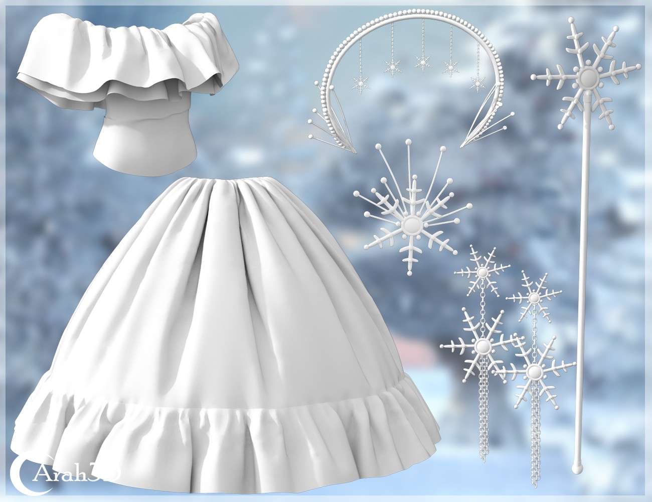 Arah3D Lady Winter for G8F by N/A