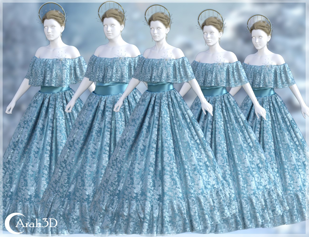 Arah3D Lady Winter for G8F by N/A