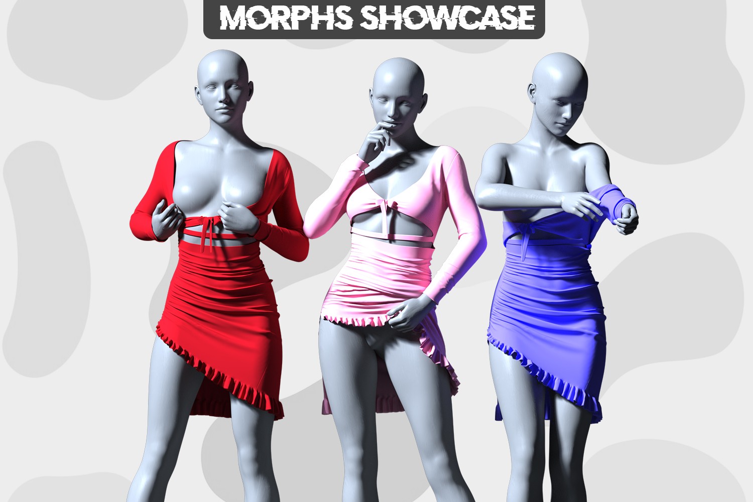Rql-Dfroce Ruby Temptation Mini Dress G8F & G8.1F by N/A
