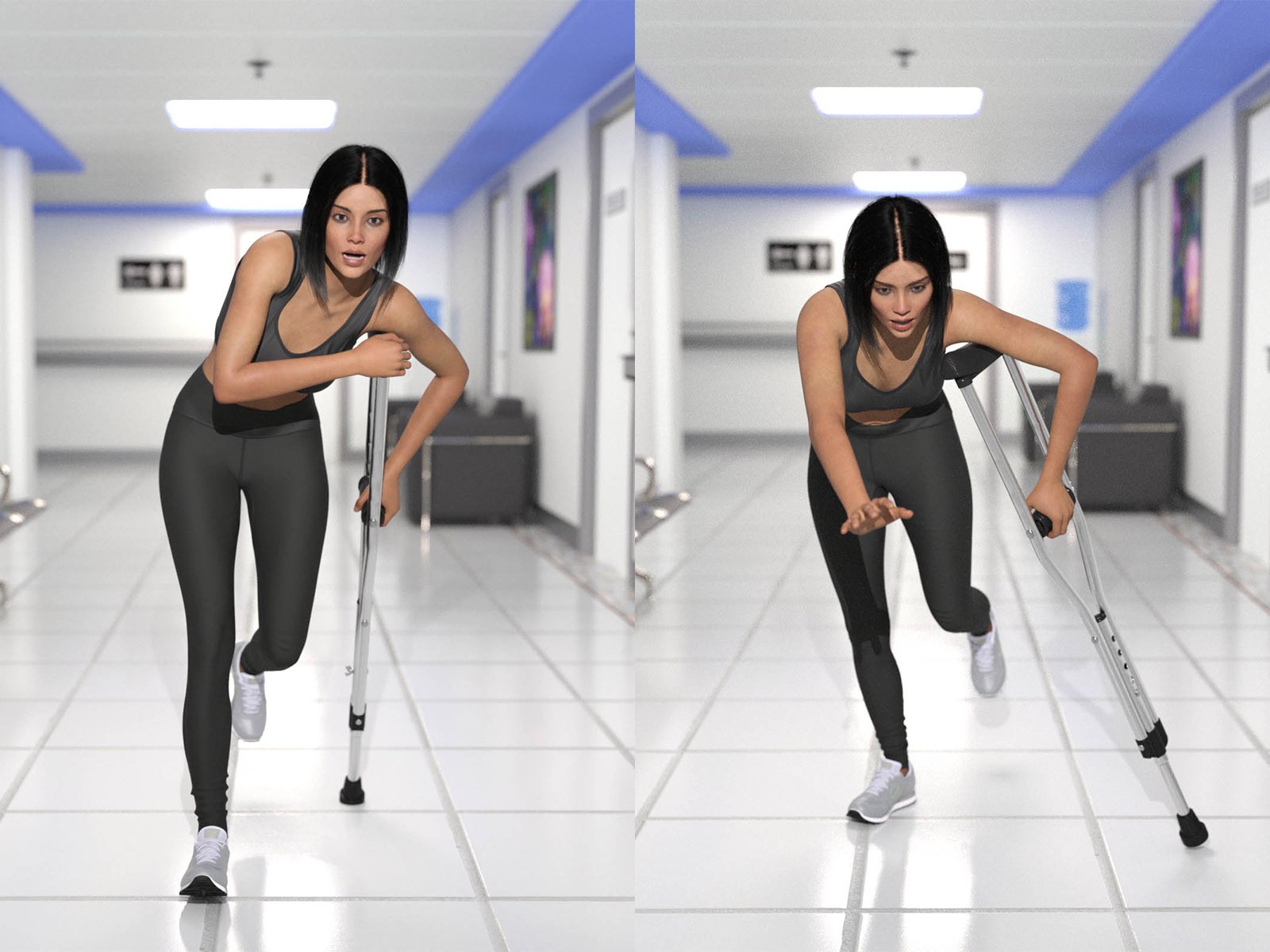 Csr - Crutch Poses by N/A