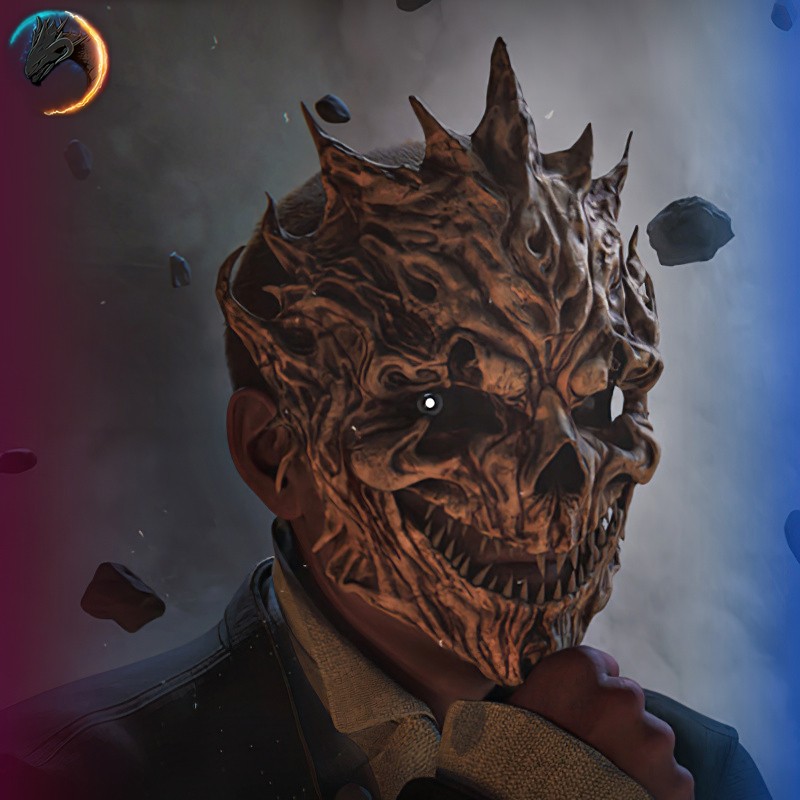 (TA) Demonic Mask for Genesis 8 Male by N/A