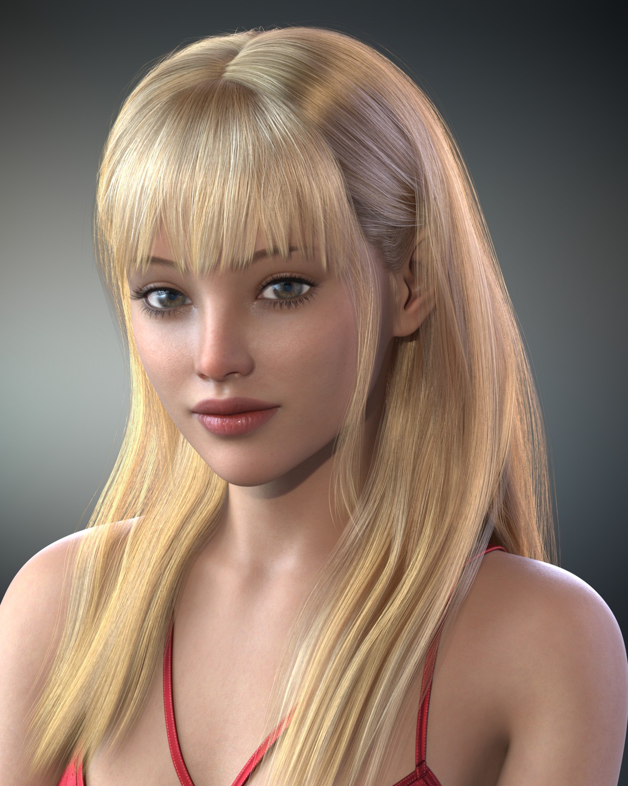 ALO Areti Hair for Genesis 9, 8 and 8.1 Females by N/A