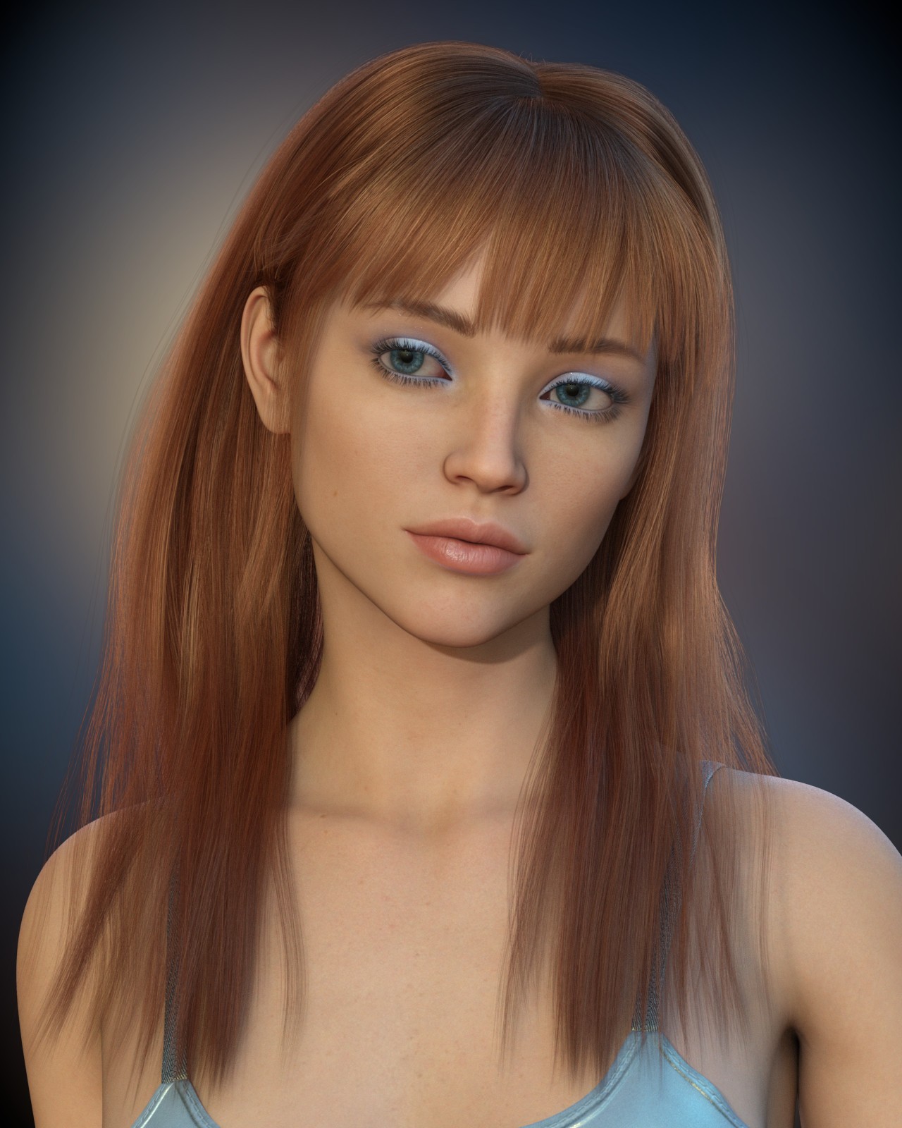 ALO Areti Hair for Genesis 9, 8 and 8.1 Females by N/A