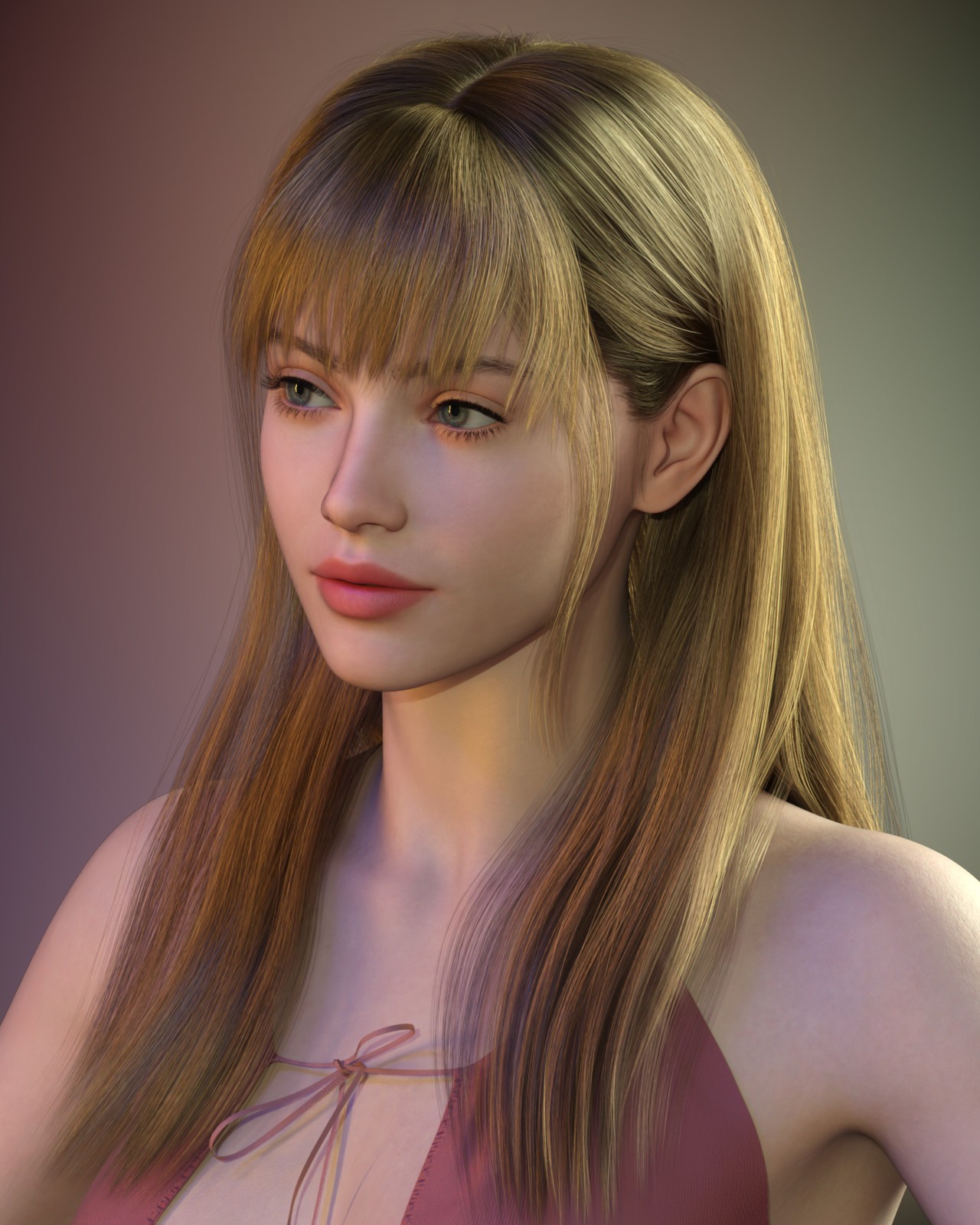 ALO Areti Hair for Genesis 9, 8 and 8.1 Females by N/A