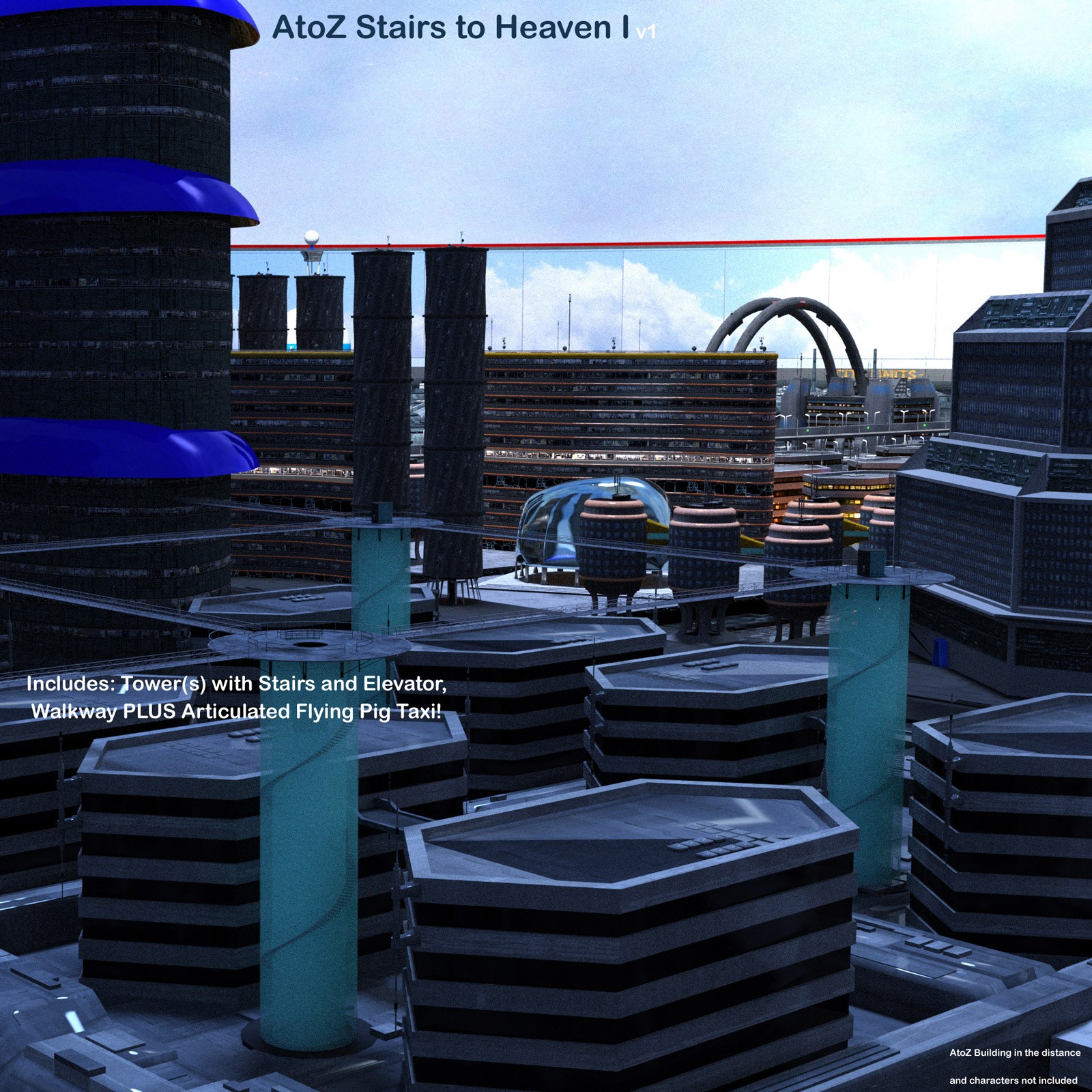 AtoZ Geeble Stairs To Heaven I v1 by N/A