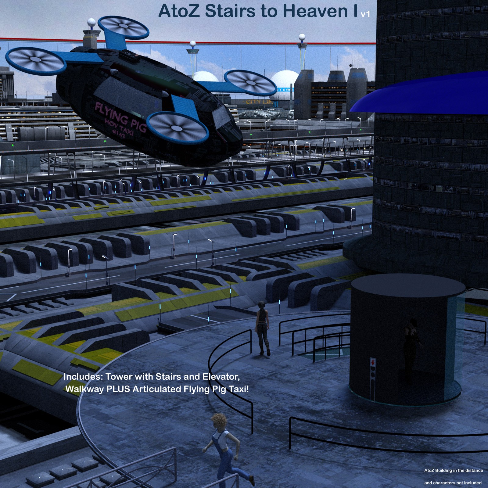 AtoZ Geeble Stairs To Heaven I v1 by N/A