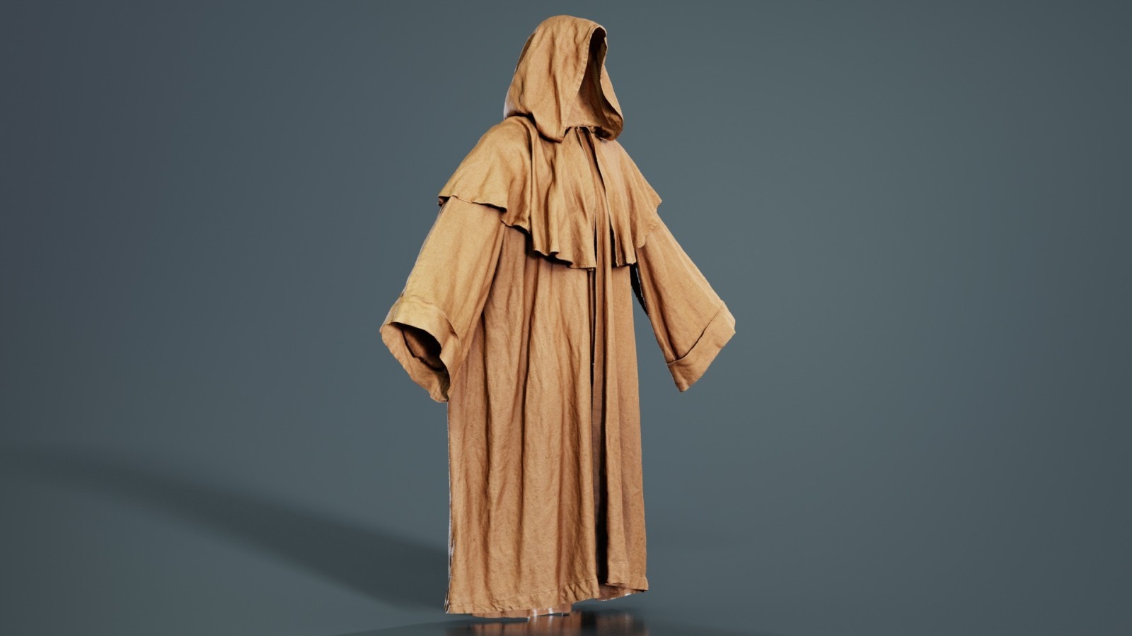 Druid Hooded Cape by N/A