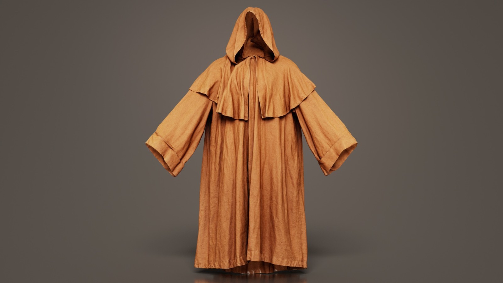 Druid Hooded Cape by N/A