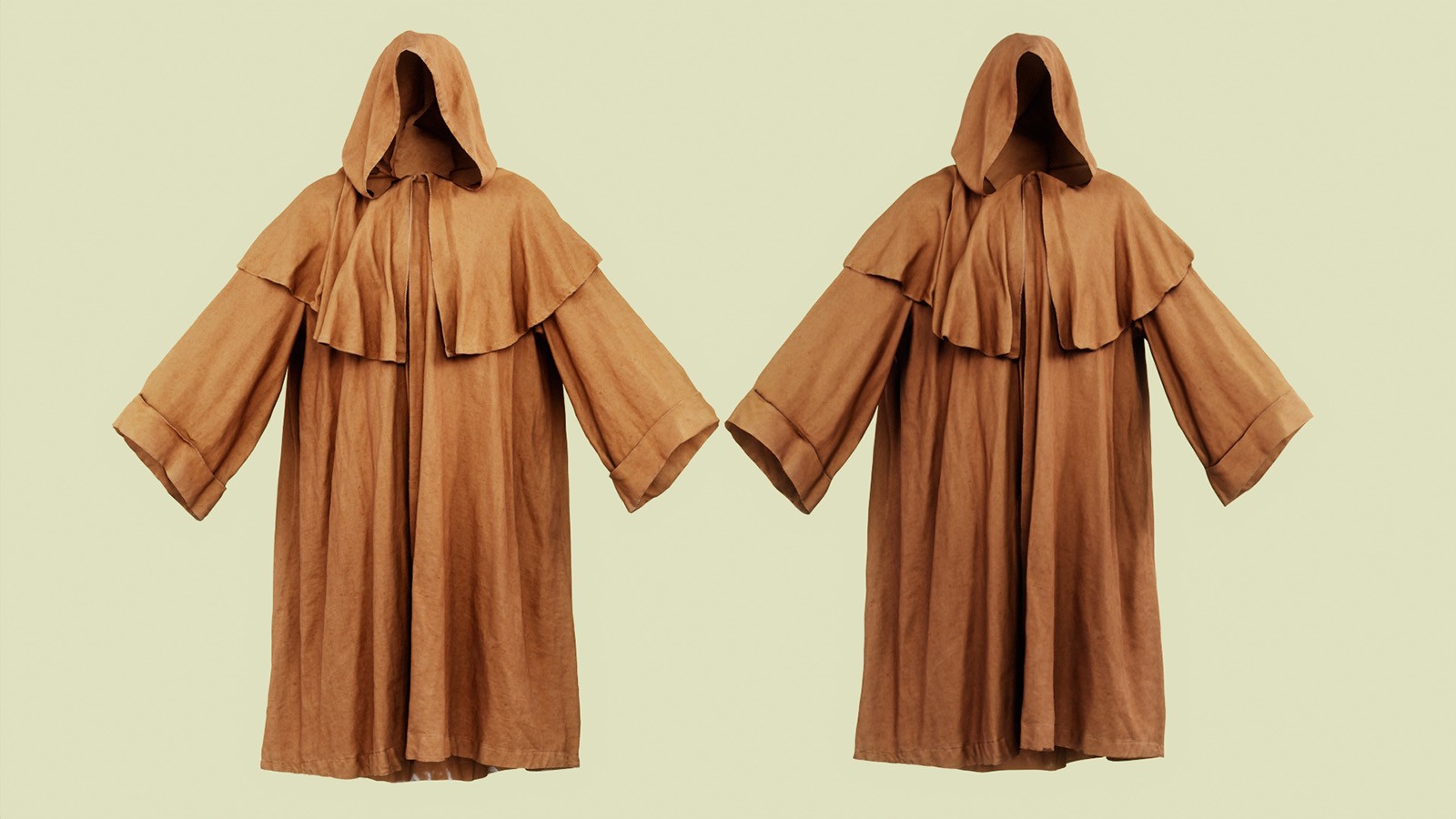 Druid Hooded Cape by N/A