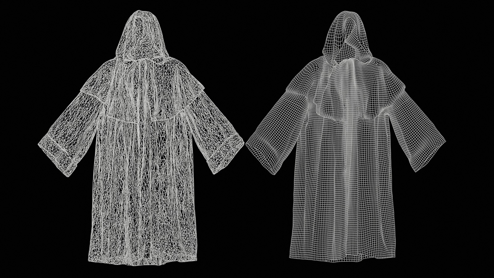 Druid Hooded Cape by N/A