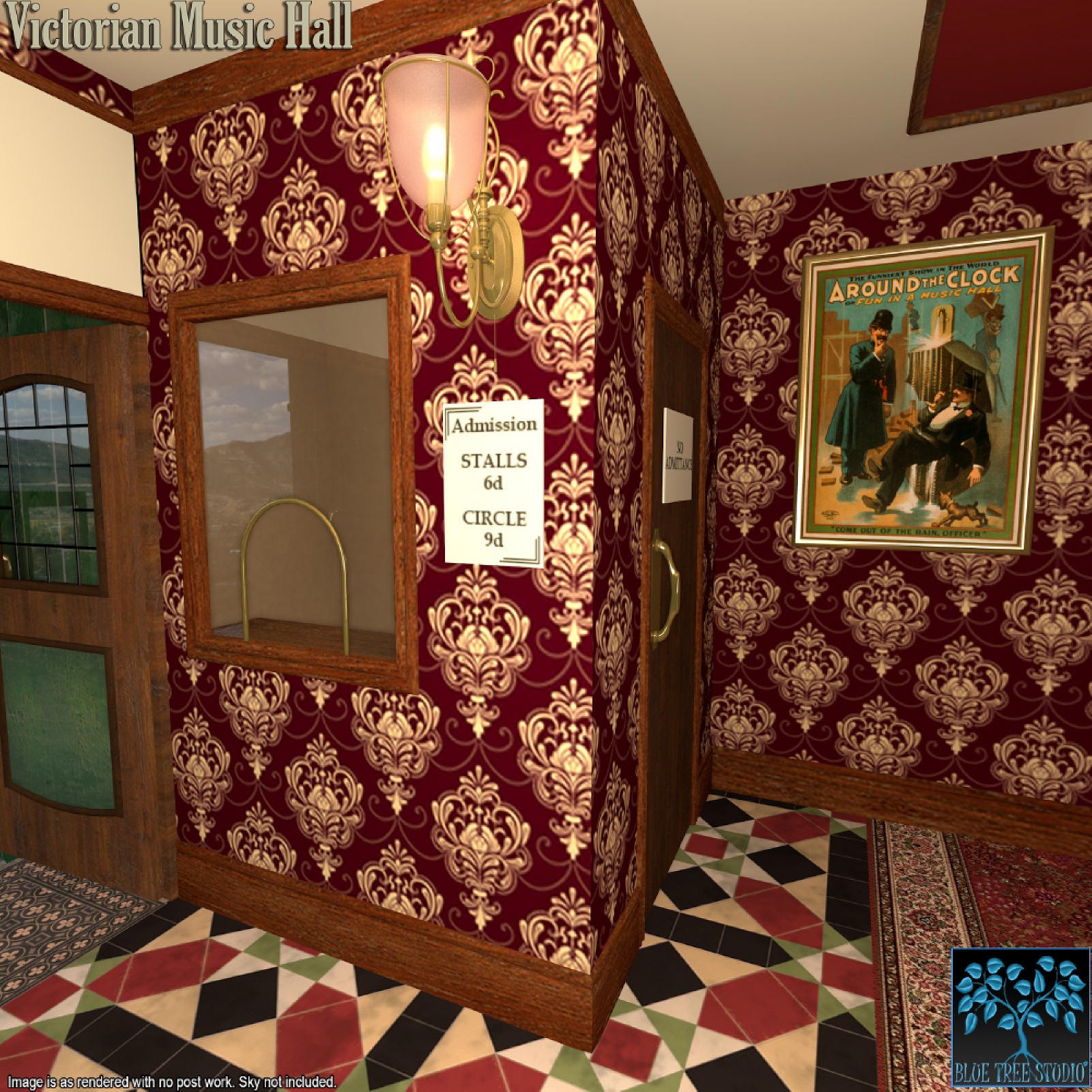 Victorian Music Hall for Poser by N/A