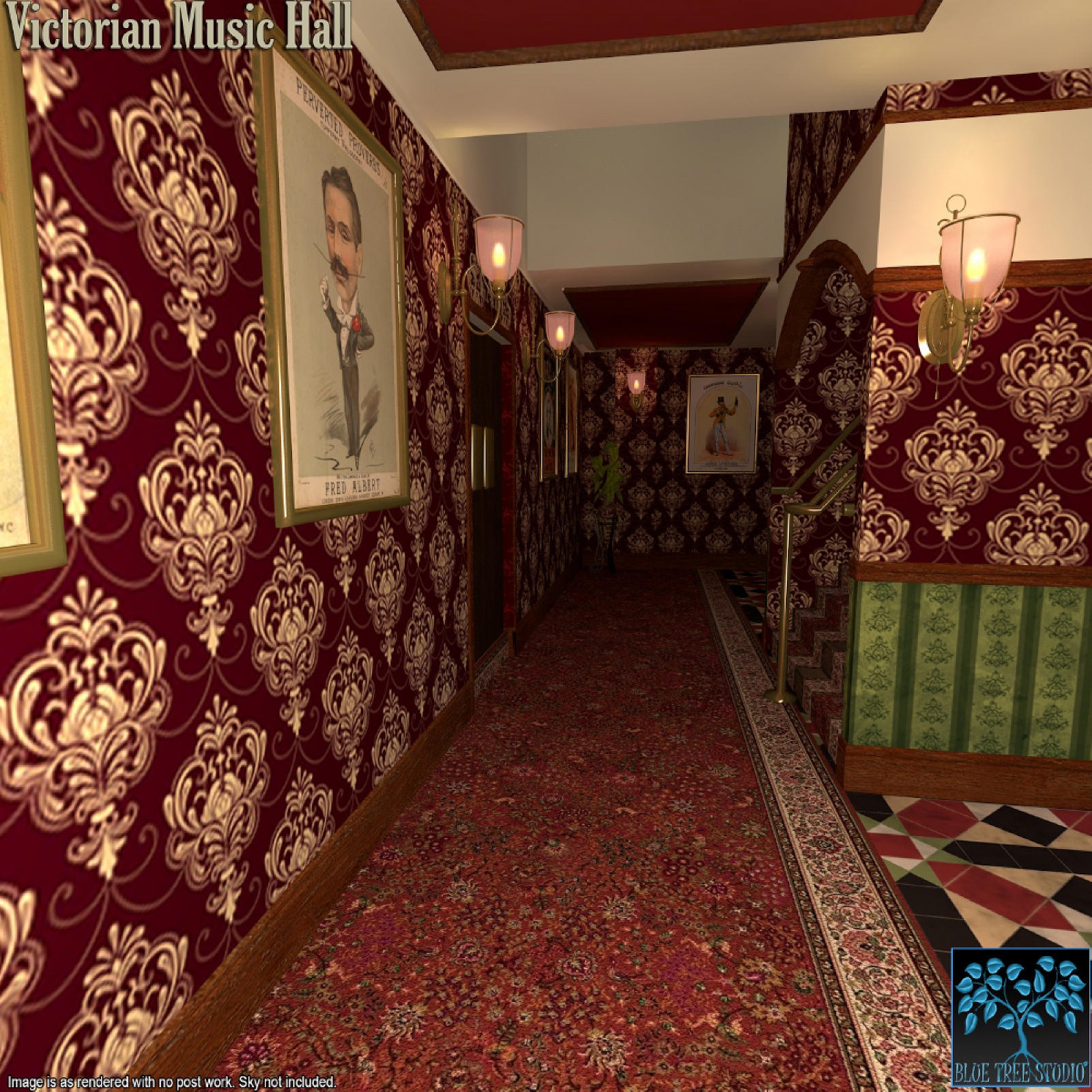 Victorian Music Hall for Poser by N/A