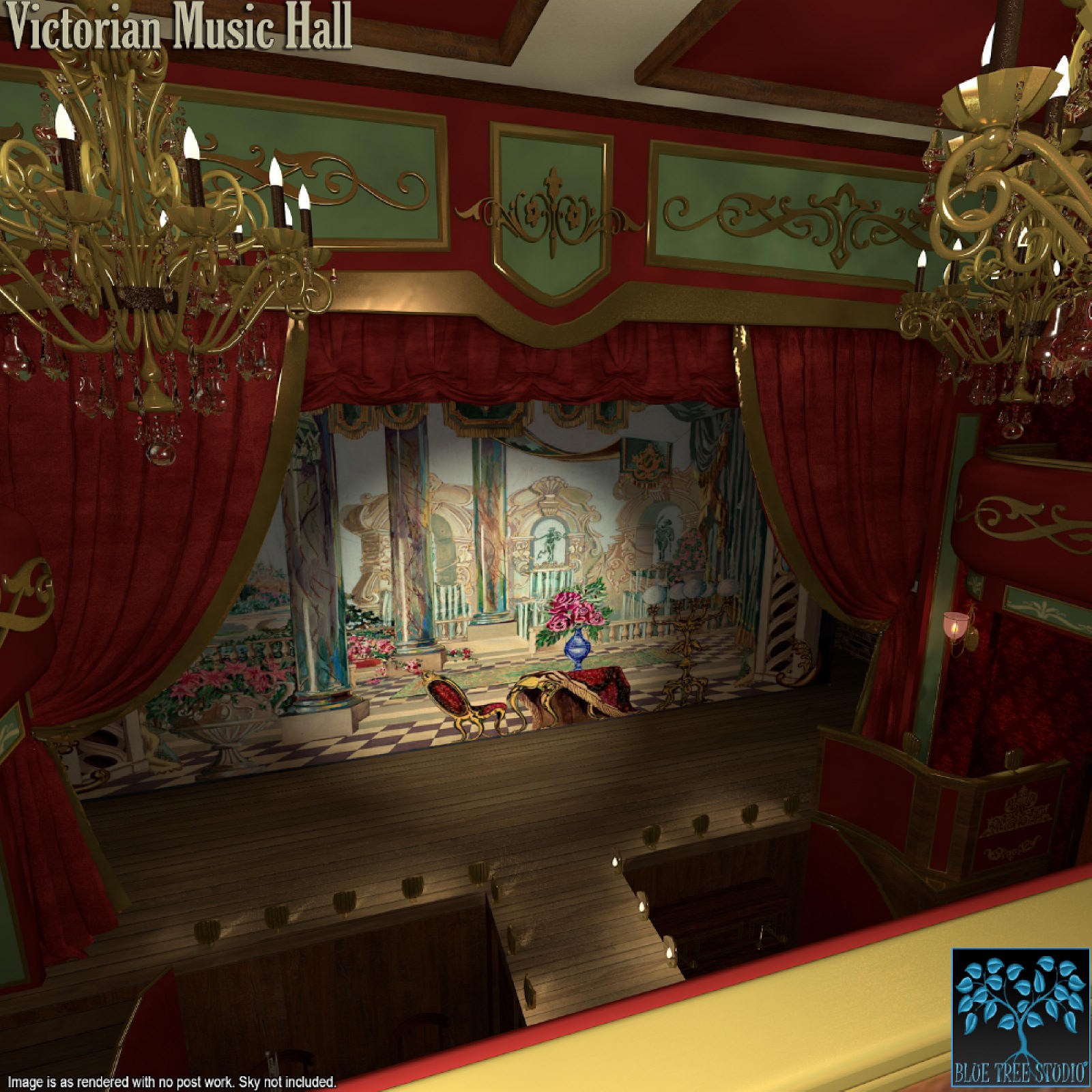 Victorian Music Hall for Poser by N/A