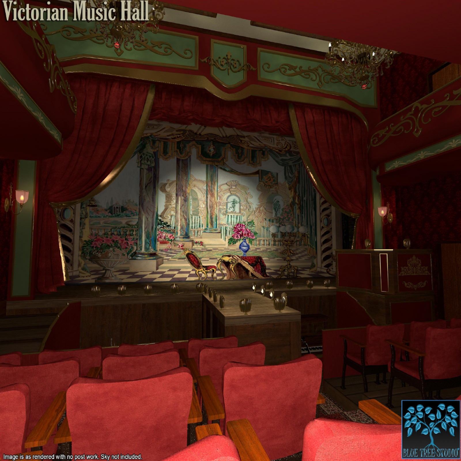 Victorian Music Hall for Poser by N/A