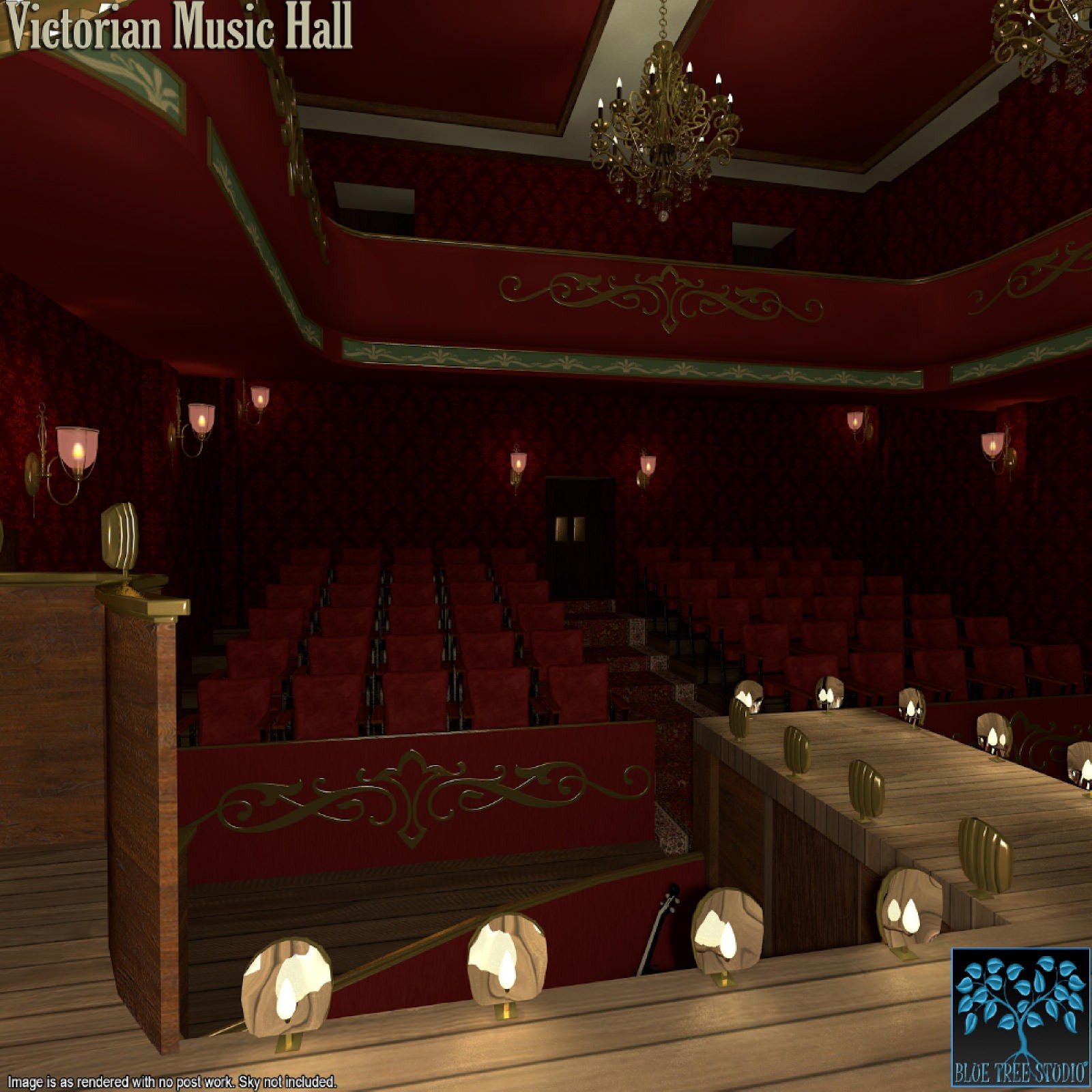 Victorian Music Hall for Poser by N/A