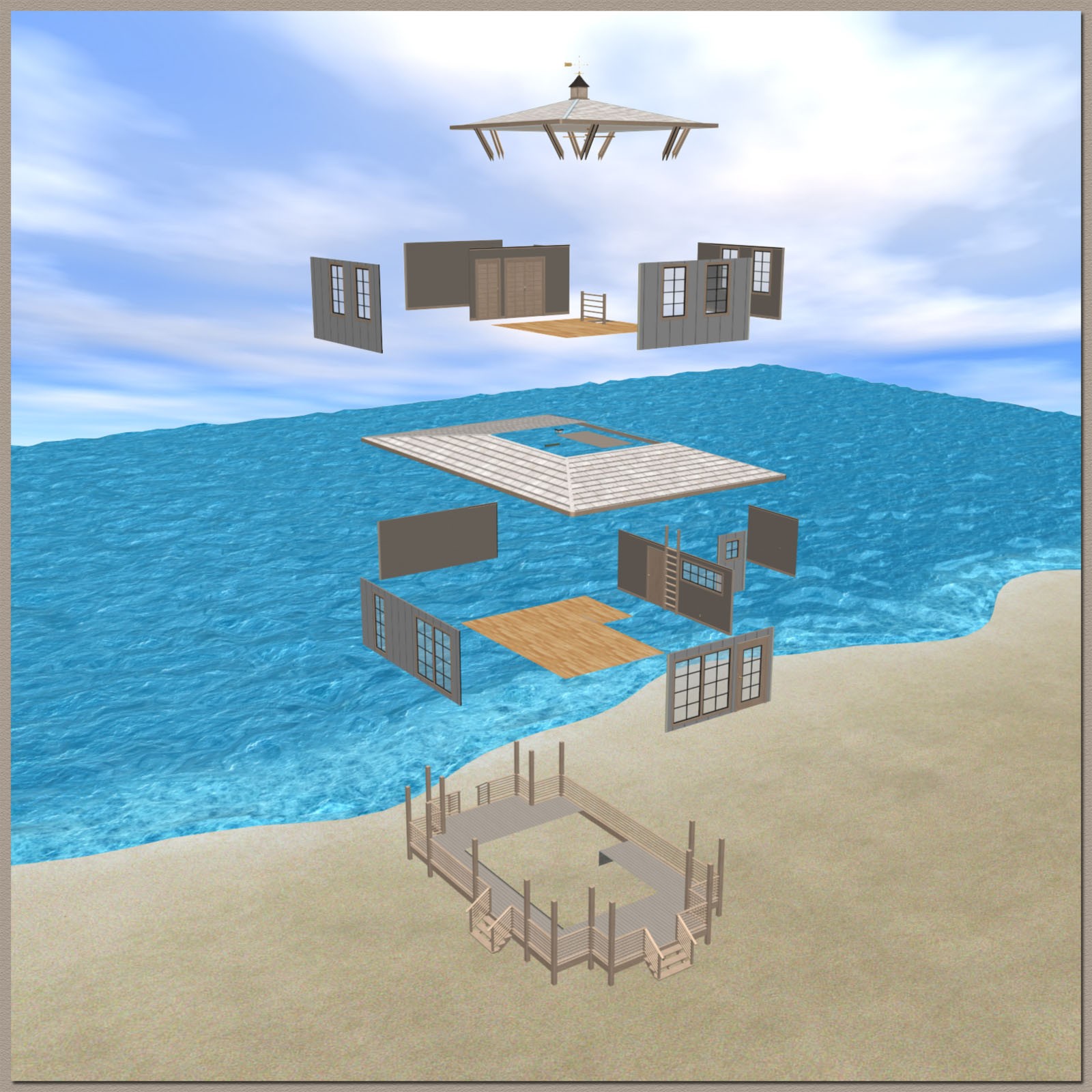The Beach Cottage by N/A
