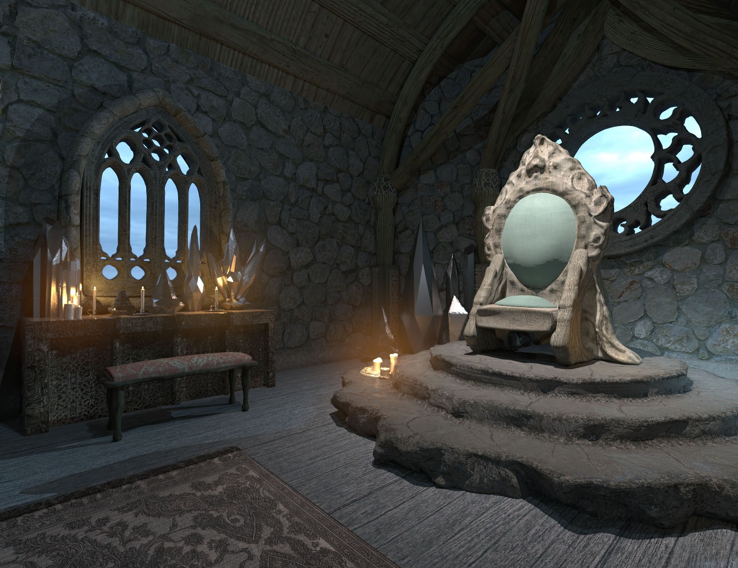 Elven Sanctuary by N/A