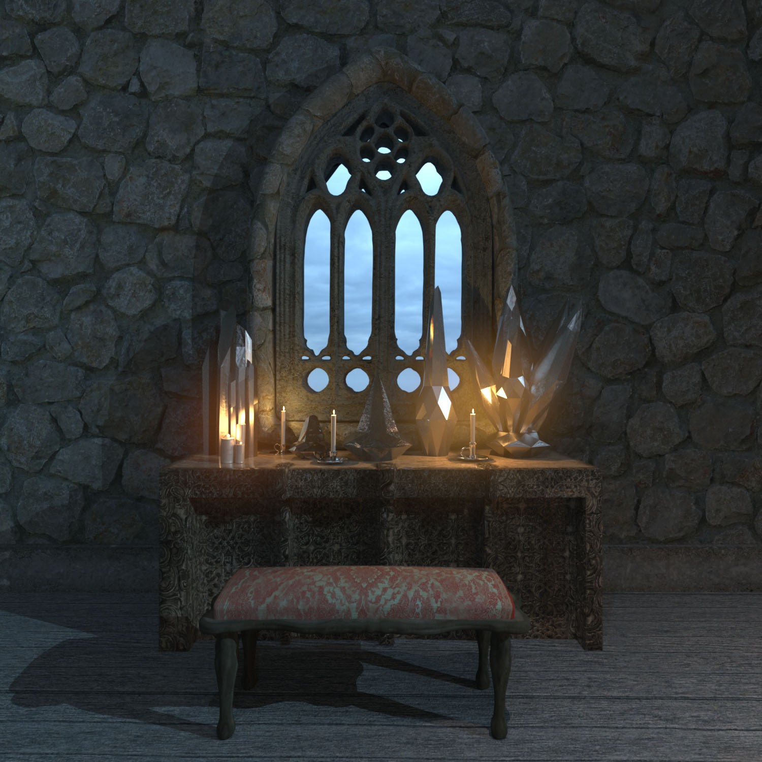 Elven Sanctuary by N/A
