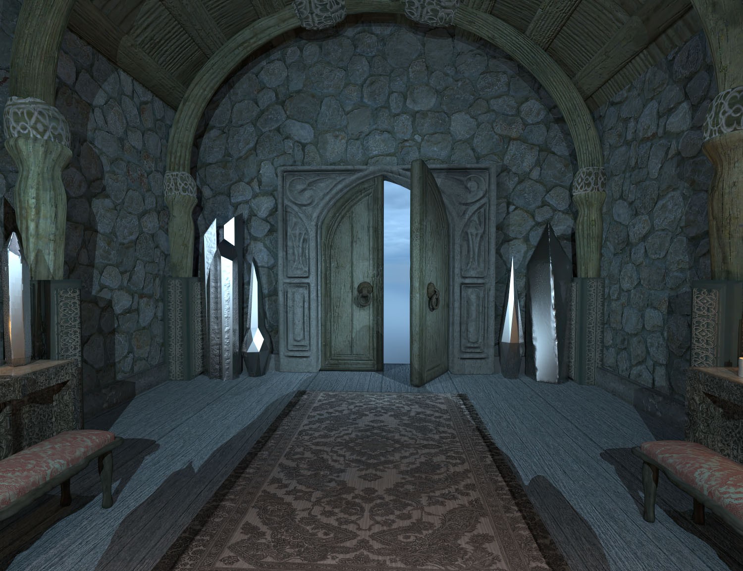 Elven Sanctuary by N/A