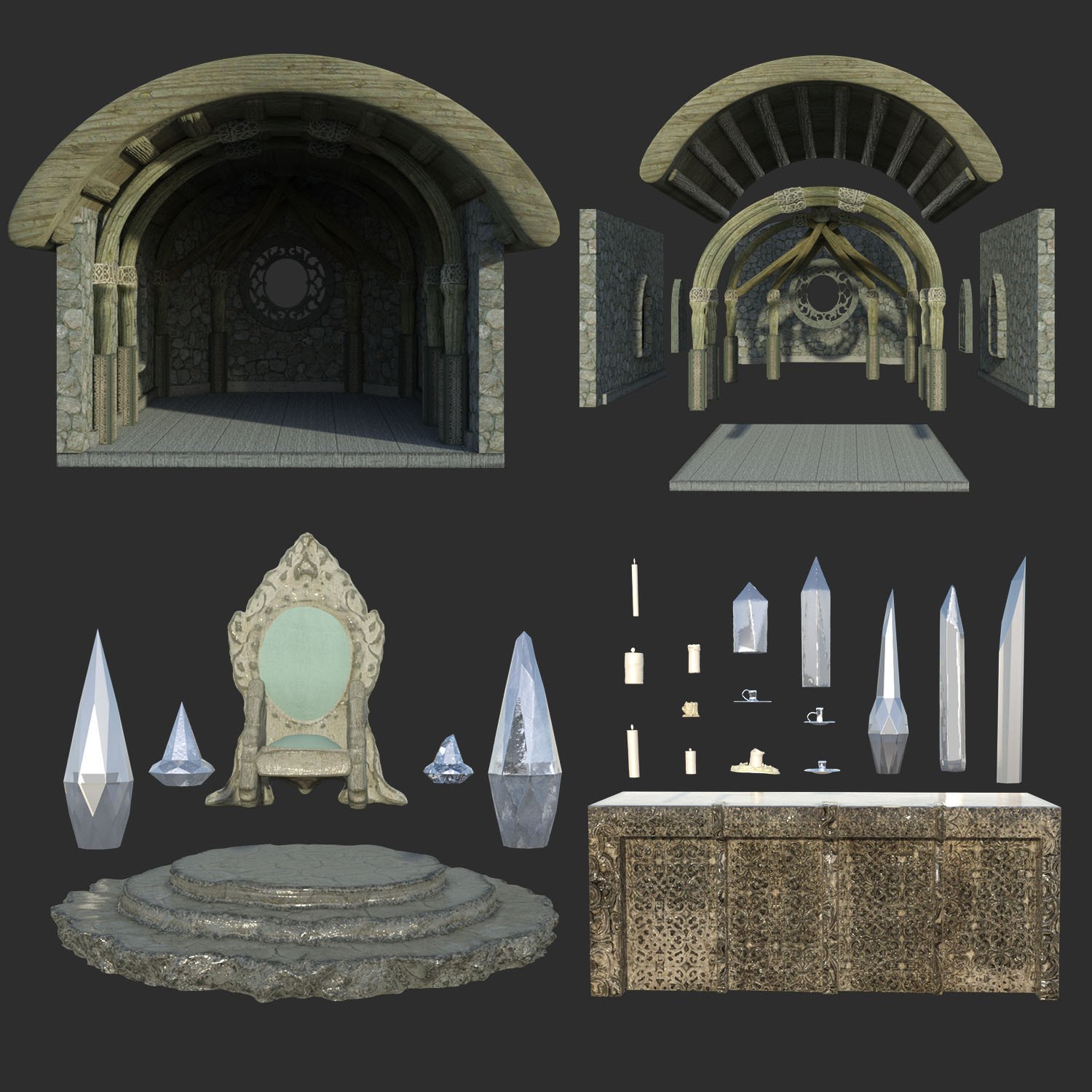 Elven Sanctuary by N/A