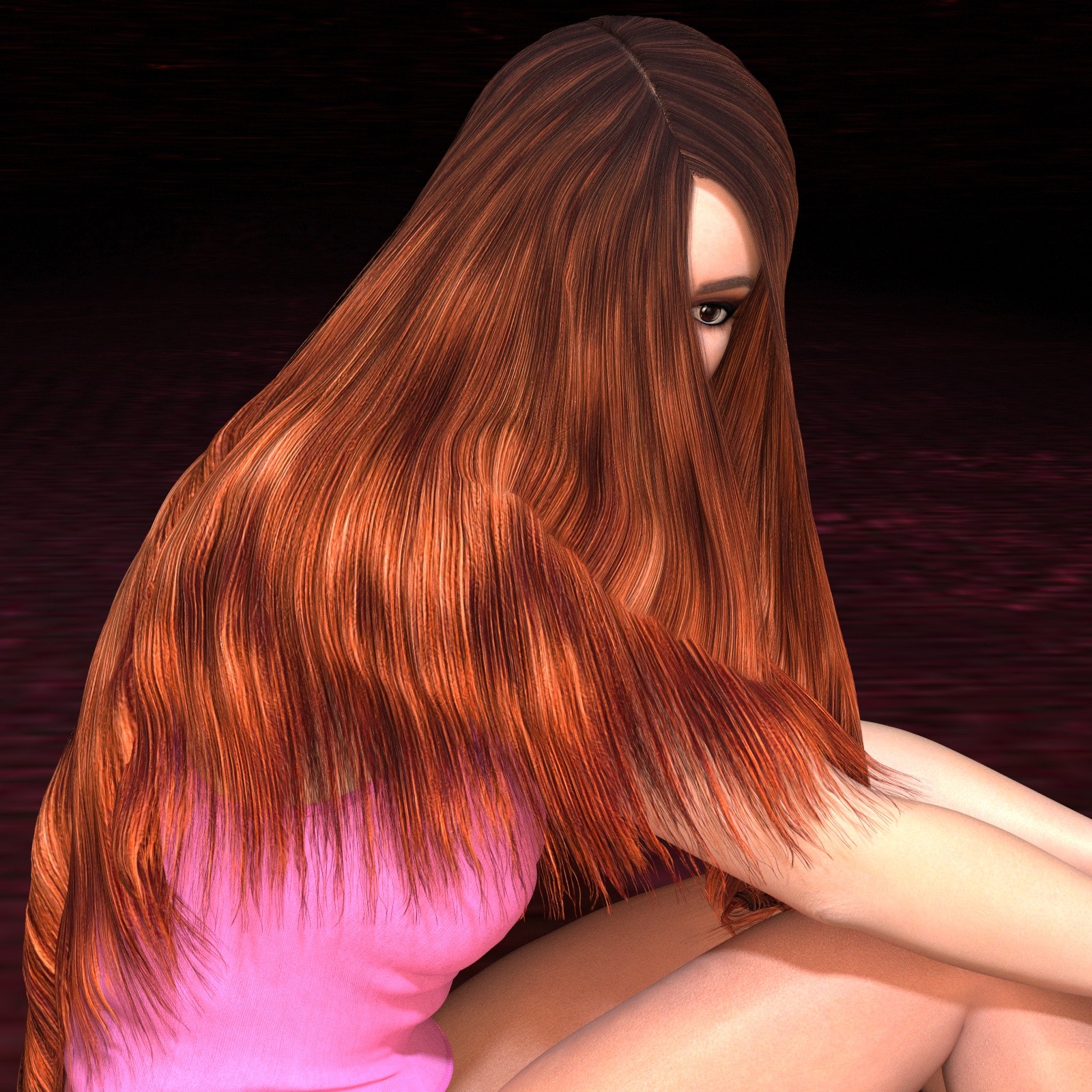 Dreamy Long Hair by N/A