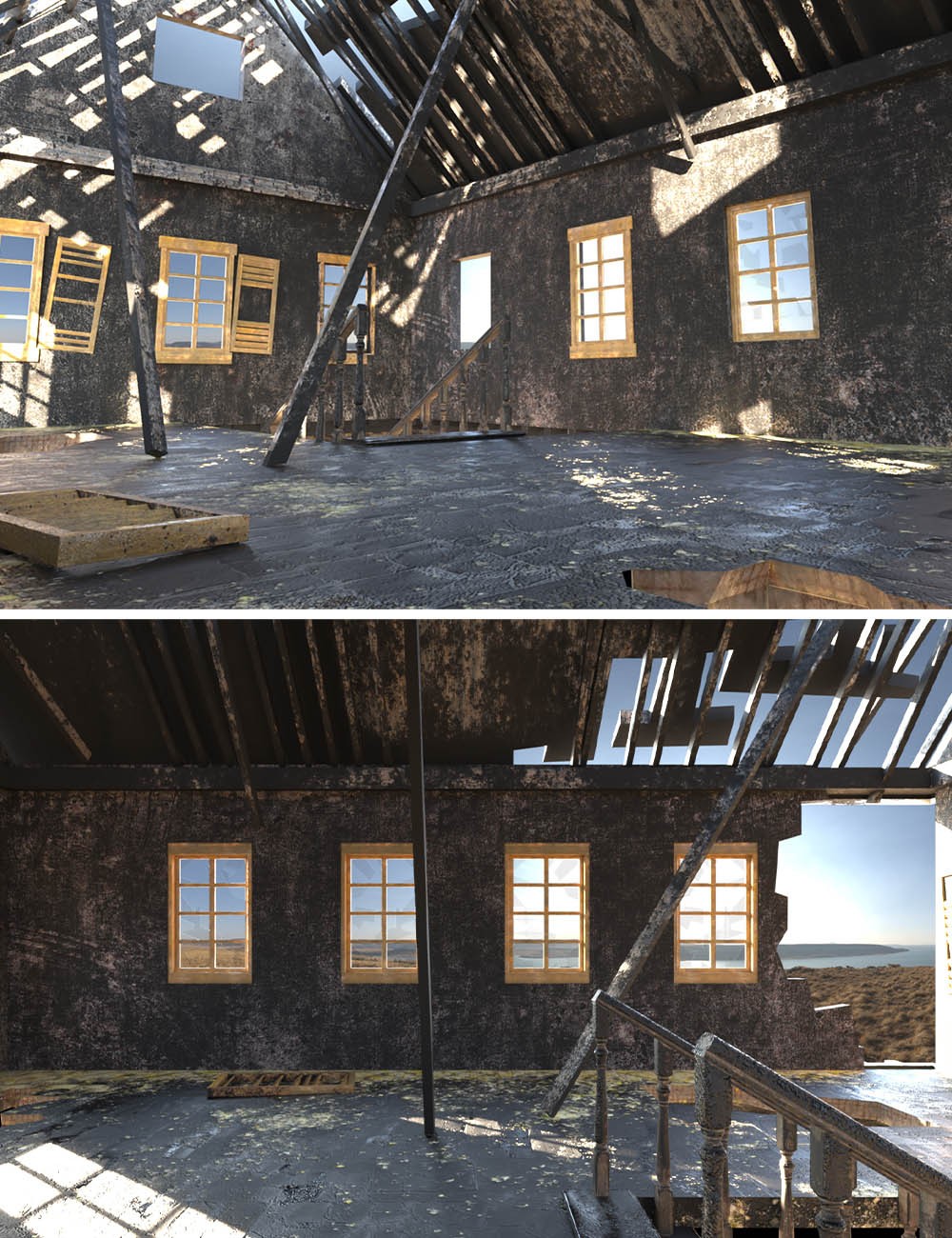 Burned House Up by N/A