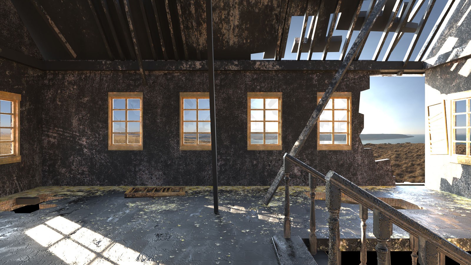 Burned House Up by N/A
