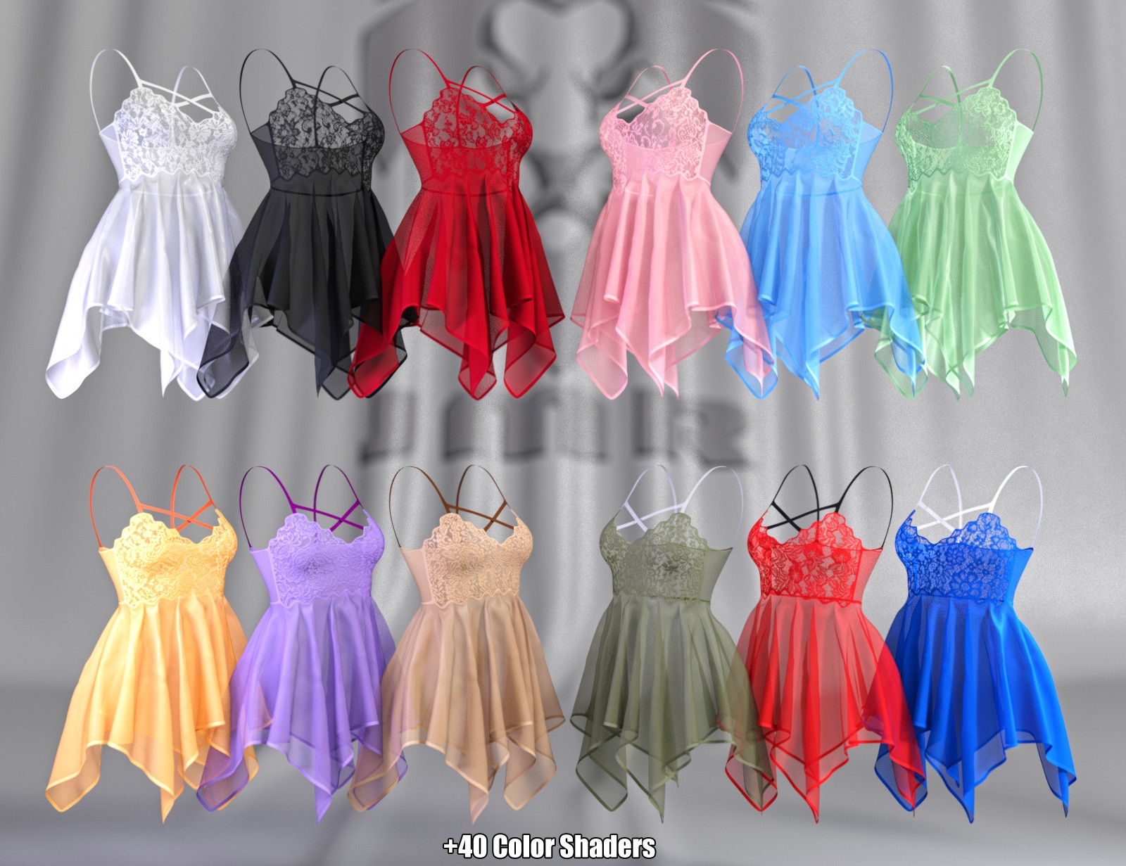 JMR dForce Alice Nightdress for G9F by N/A