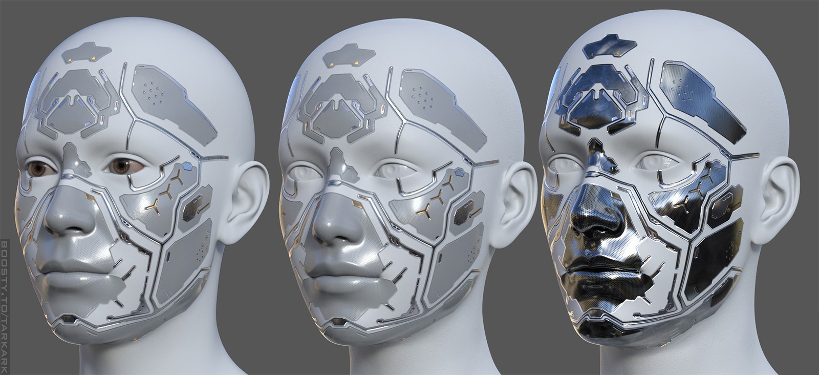 (TA) Roc Cyber Shell for Genesis 8, 8.1 Female and Male, Genesis9 by N/A