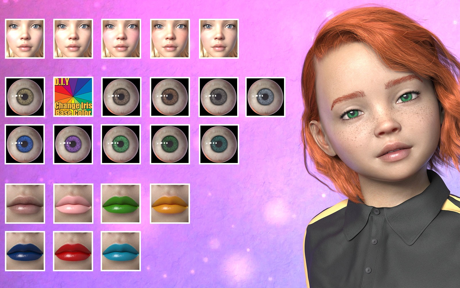 3DL Lil Chantel For Genesis 8 Females by N/A