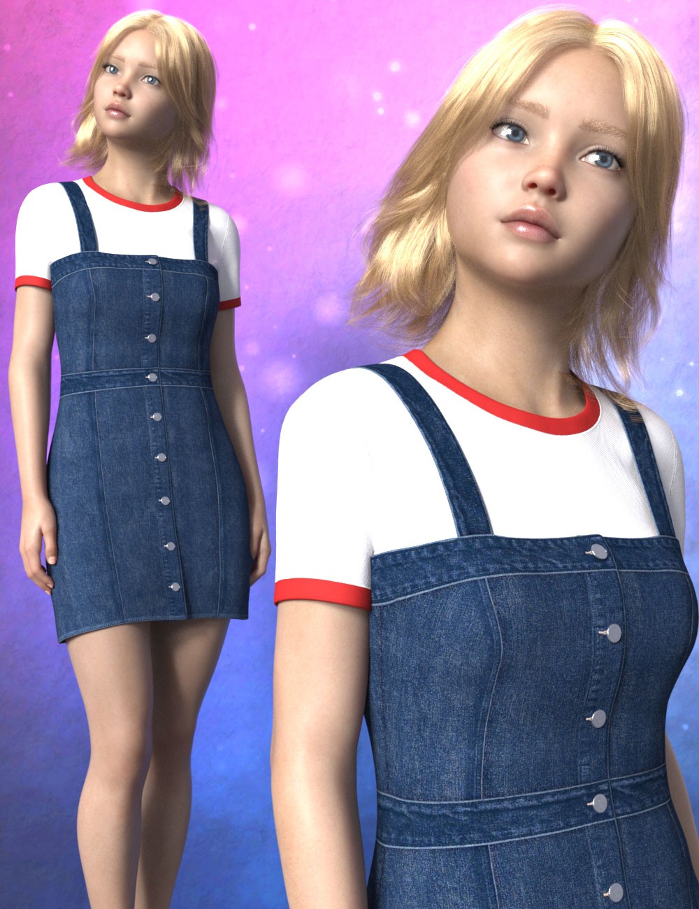 3DL Lil Chantel For Genesis 8 Females by N/A
