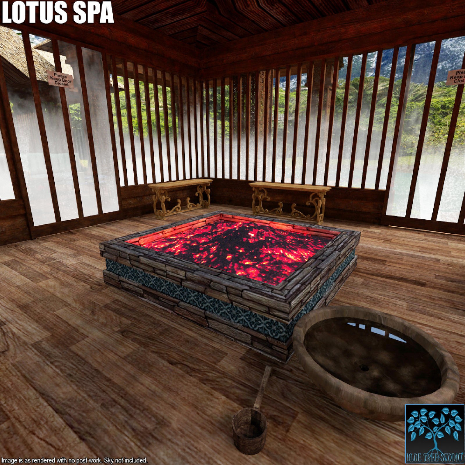 Lotus Spa for Daz Studio by N/A