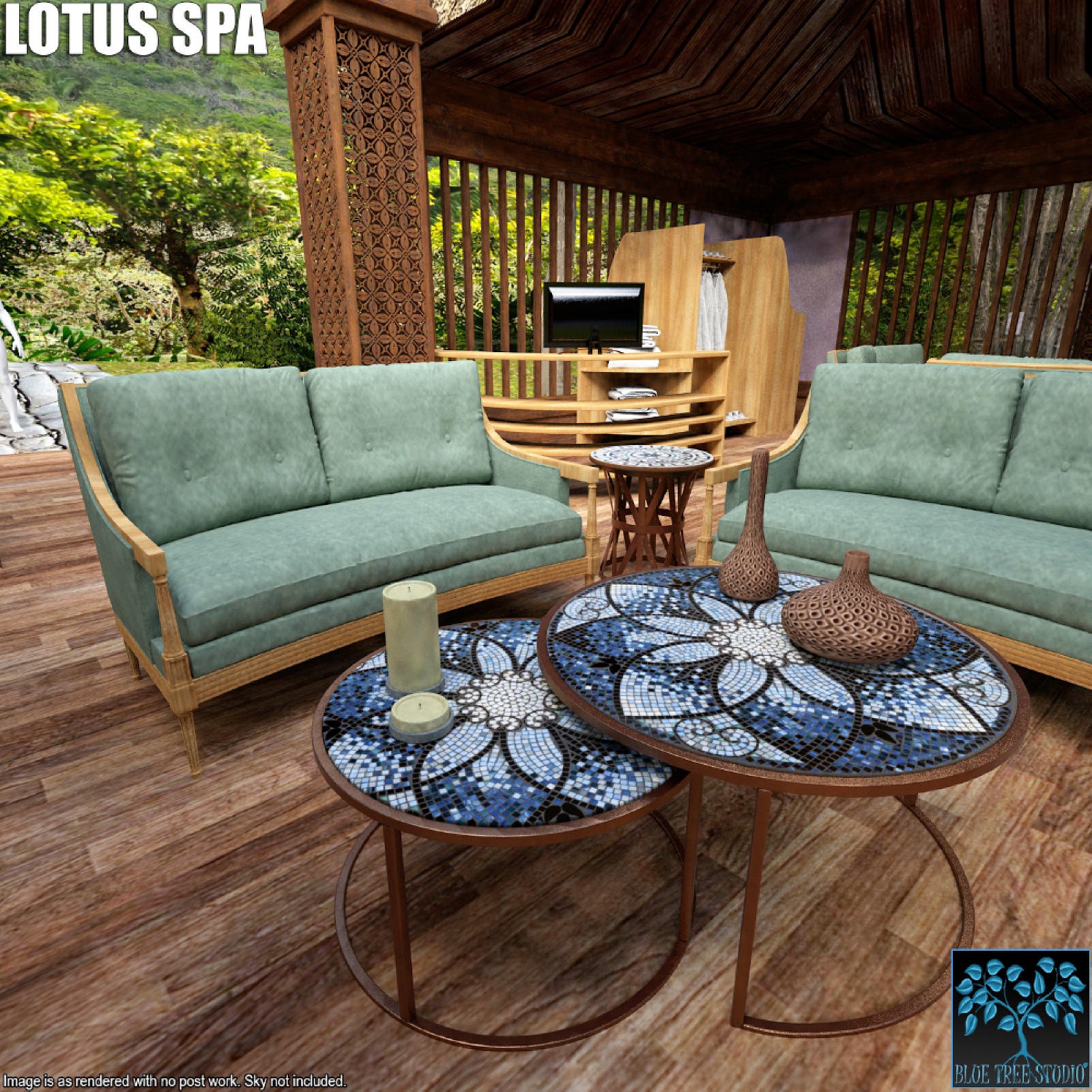 Lotus Spa for Daz Studio by N/A