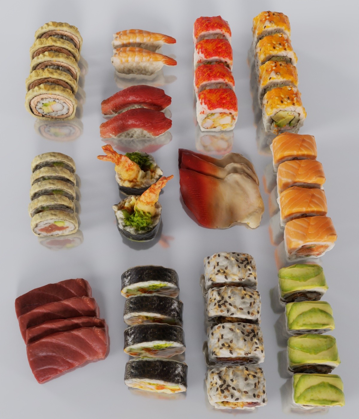 Sushi Assortment by N/A