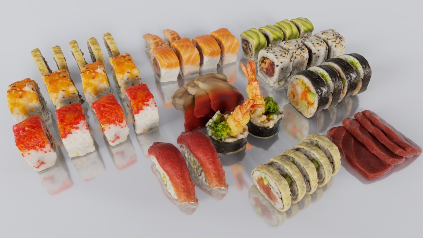 Sushi Assortment by N/A