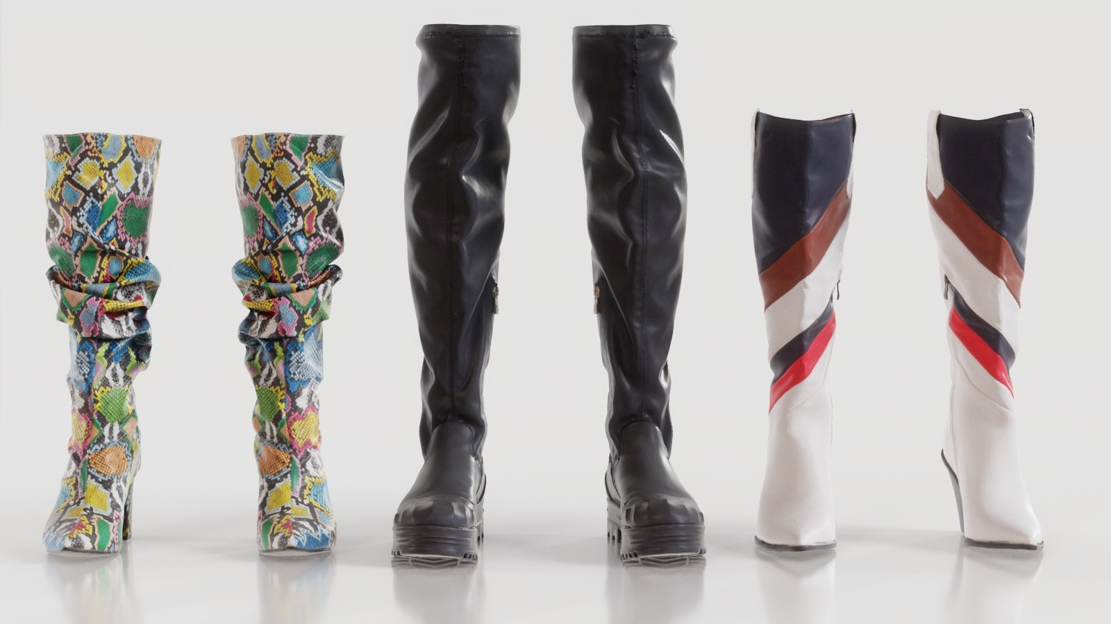 3 Boots by N/A