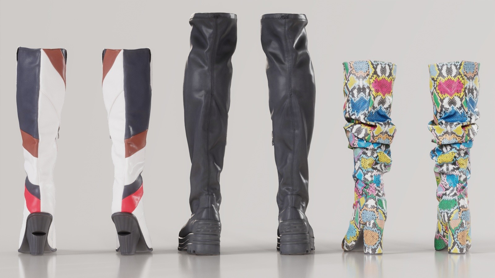 3 Boots by N/A