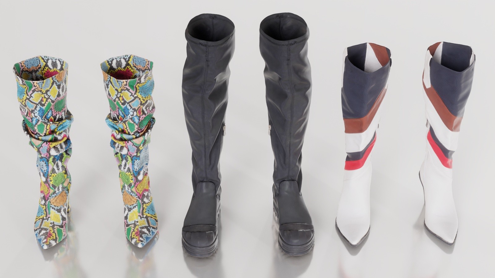 3 Boots by N/A